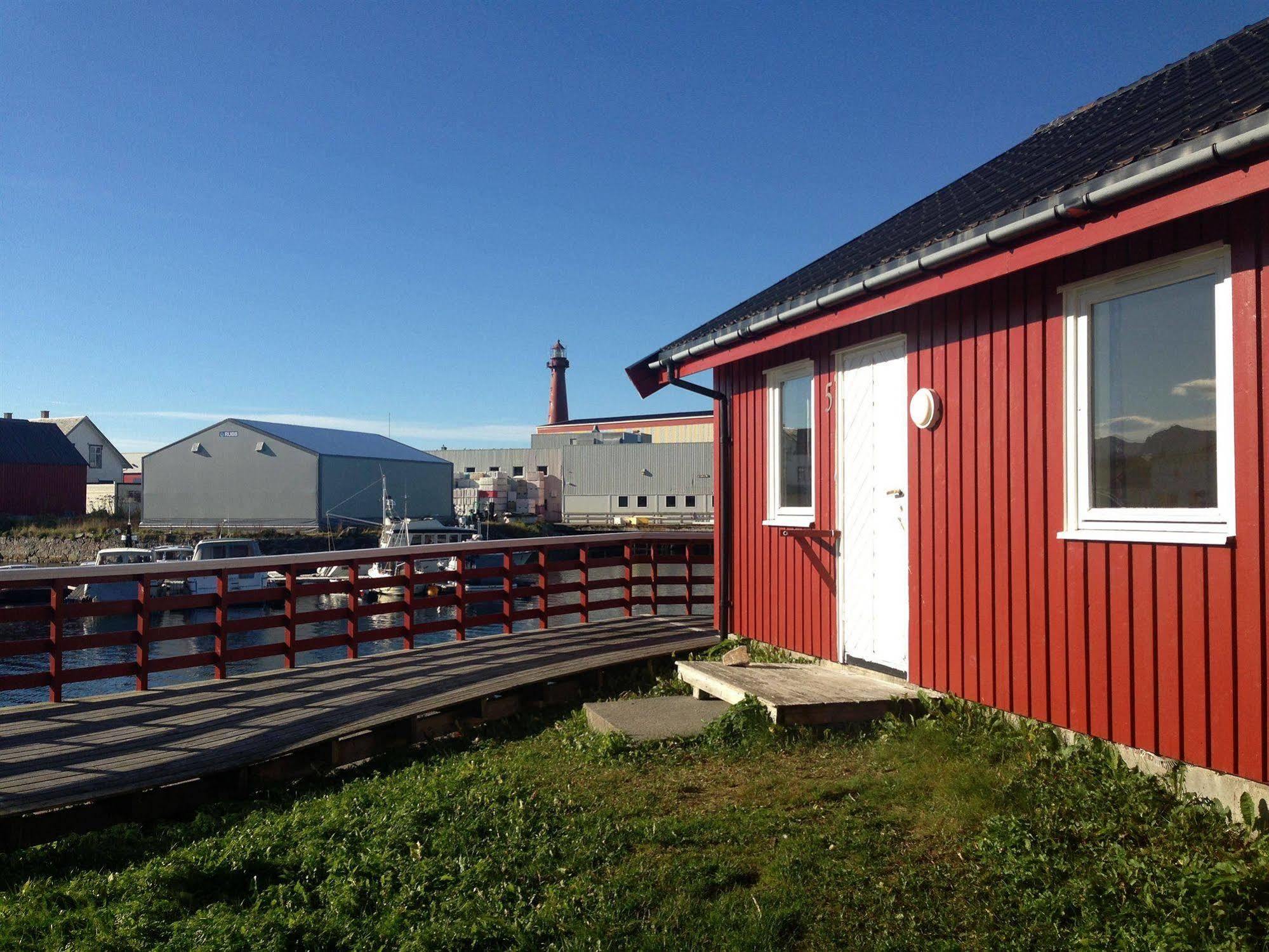 Lankanholmen Sea Cabins Анденес Экстерьер фото
