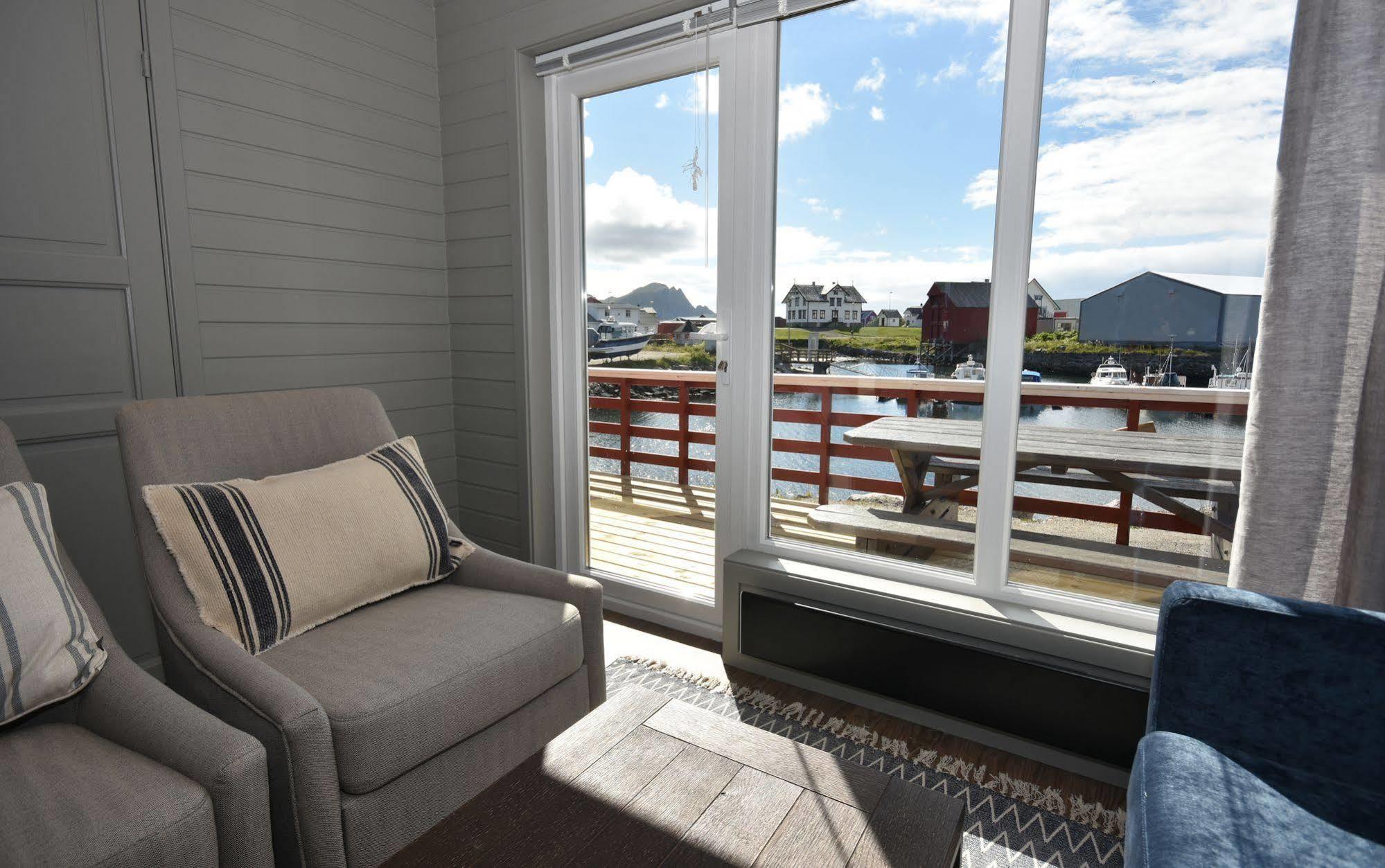Lankanholmen Sea Cabins Анденес Экстерьер фото