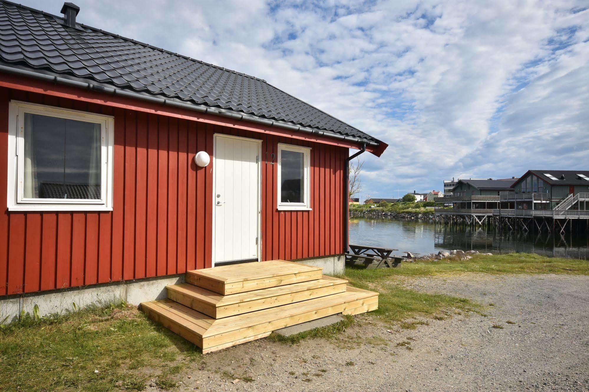 Lankanholmen Sea Cabins Анденес Экстерьер фото