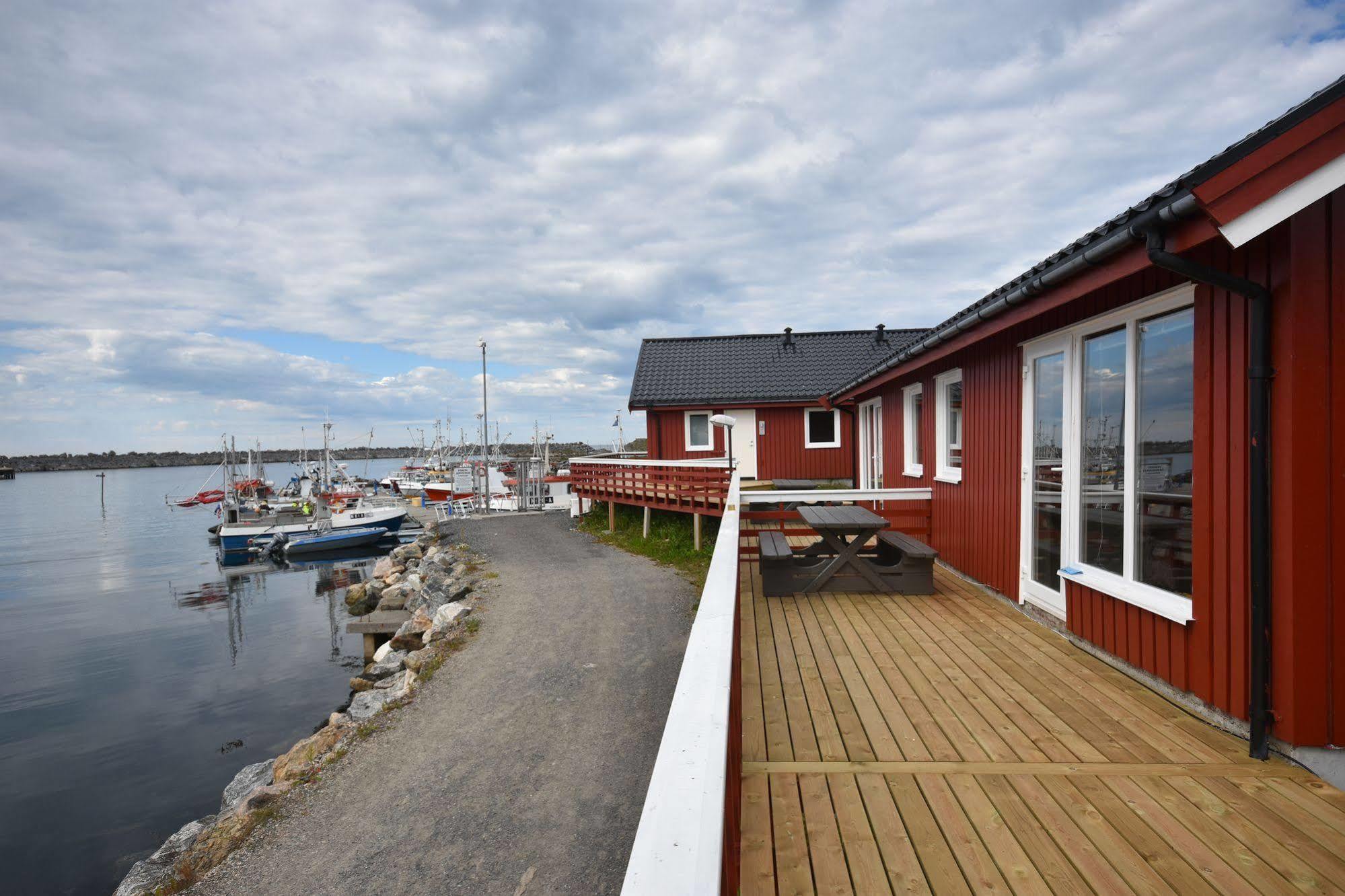 Lankanholmen Sea Cabins Анденес Экстерьер фото