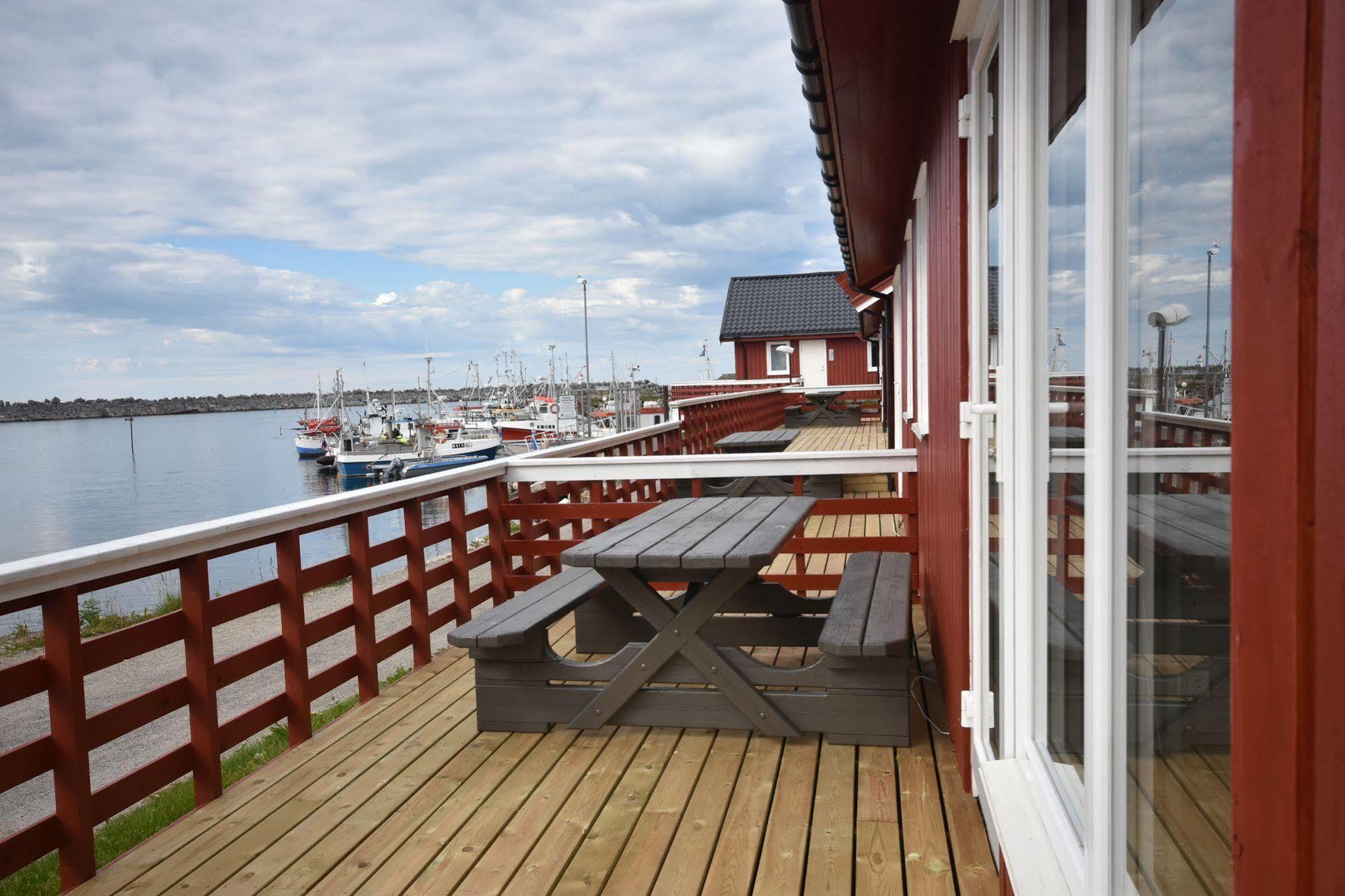 Lankanholmen Sea Cabins Анденес Экстерьер фото